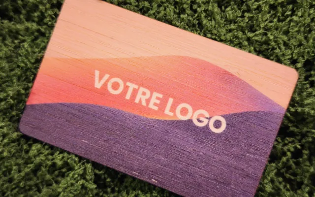 Carte Bois NFC NTAG424